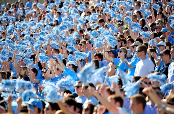 The-fans-at-the-UNC-GT-game1