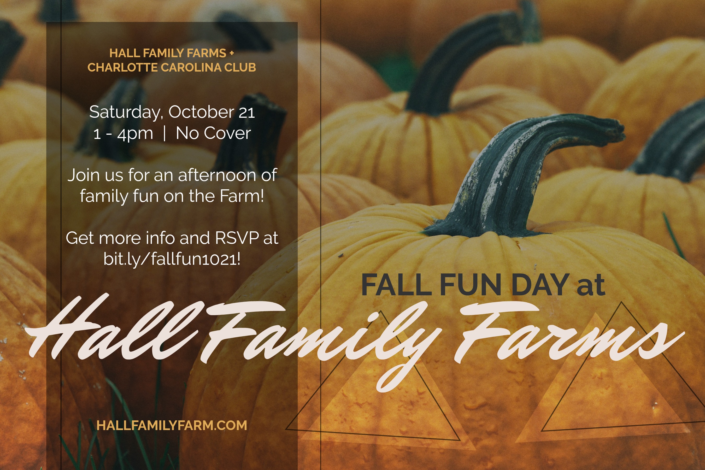 Fall Fun Day at Hall Family Farm (Oct 21)