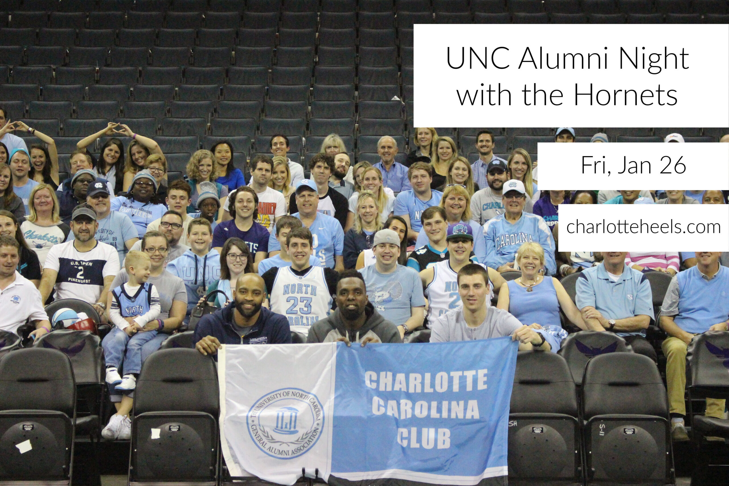 UNC Alumni Night with the Hornets: Hornets v Rockets (Jan 26)